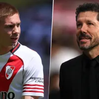Diego Simeone reconoció el papel de Marcelo Gallardo en el pase de Franco Mastantuono al Real Madrid