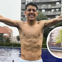 El argentino que ascendió en España, se emborrachó y siguió festejando solo en una plaza