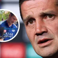 A Chivu no le gustó nada cuando le hablaron del resultado que clasifica al Inter y a River