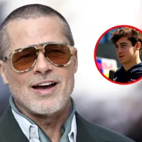 Brad Pitt sólo necesitó 8 palabras para enviarle un mensaje de apoyo a Franco Colapinto en la Fórmula 1