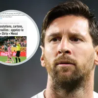 L’Equipe le vuelve a pegar a Lionel Messi en la previa del Inter Miami vs. PSG