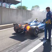 Así fue el estremecedor momento en el que se prendió fuego el auto de Carlos Sainz en el GP de Austria