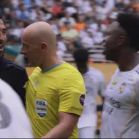 No se vio en TV: el picante cruce entre Nico González y Vinicius Jr. en pleno Real Madrid vs. Juventus