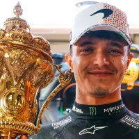 No se vio en TV: el insólito accidente que tuvo Lando Norris y que le dejó una cicatriz tras ganar el GP de Gran Bretaña