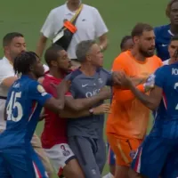 El increíble golpe de Luis Enrique a Joao Pedro tras la derrota de PSG vs. Chelsea en la final del Mundial de Clubes