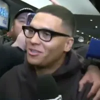 Juanfer Quintero llegó a Argentina para sumarse a River en medio del caos: empujones, revisión médica y firma de contrato