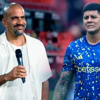 Atento, Boca: así fue la charla entre Verón y Marcos Rojo para encaminar su vuelta a Estudiantes