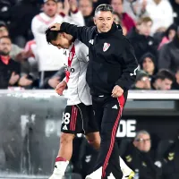 Gallardo no le dio minutos ante Instituto y su padre estalló contra el DT de River: “Sos un payaso”