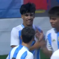Es alemán, juega en Borussia Monchengladbach y convirtió su primer gol con la camiseta de la Selección Argentina en L’Alcudia