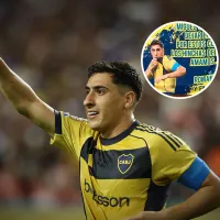 Tras su polémica salida ante Huracán, la bandera para Merentiel que apareció en Boca Predio: “Gracias”