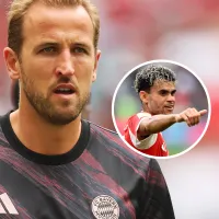 Harry Kane sólo necesitó dos palabras para definir a Luis Díaz tras su debut con el Bayern Múnich