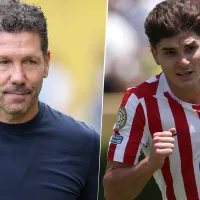 Diego Simeone encontró un nuevo socio para Julián Alvarez en el Atlético de Madrid
