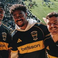 Los All Blacks, alucinados con el clima de La Bombonera en su visita durante Boca vs. Racing: “Irreal”