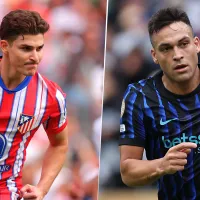 El Atlético de Madrid de Julián Alvarez y el Inter de Lautaro Martínez pelean por el mismo refuerzo