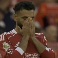 La emoción de Mohamed Salah y Mac Allister en el homenaje que Liverool le dio a Diogo Jota antes del debut por Premier League