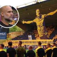 El sentido homenaje a Diogo Jota que emocionó a Pep Guardiola en la previa de Wolverhampton vs. Manchester City
