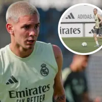 El primer gol de Franco Mastantuono como jugador del Real Madrid