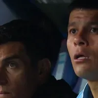 Insólito: Marcos Rojo fue expulsado estando en el banco de suplentes de Racing contra Peñarol