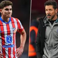 ¿Quiebre entre Julián Alvarez y Diego Simeone? Los rumores invaden al Atlético de Madrid