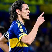 La llamativa reacción de La Bombonera al gol de Edinson Cavani en la victoria de Boca ante Banfield