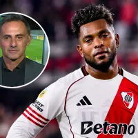 La defensa de Latorre a Borja tras otro insólito gol errado en River: “No era tan fácil”