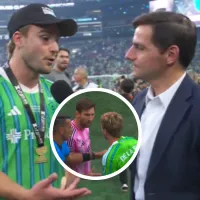 Pepo De La Vega habló sobre su cruce con Lionel Messi en la Final de la Leagues Cup