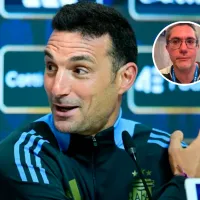 Emocionó a Scaloni con su llanto y vivió un momento viral en la conferencia previa a Argentina – Venezuela: “Tenía que decírselo”