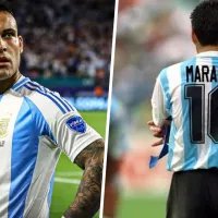 Con su gol ante Venezuela, Lautaro Martínez desplazó a Maradona en la tabla histórica de goleadores de la Selección Argentina