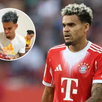 Es viral: la reacción de Luis Díaz al recibir un regalo con el nombre de Diogo Jota