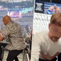La piña de Mike Tyson a los 59 años que se hizo viral durante la velada entre Canelo Álvarez y Terence Crawford