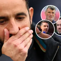 Rooney, Gary Neville y Roy Keane destrozaron a Rúben Amorim tras la goleada en el Derbi de Manchester: “La nada misma”