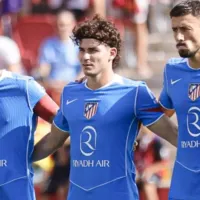 No se vio en TV: el enojo de Julián Alvarez con el Cholo Simeone tras ser reemplazado en el Atlético de Madrid ante Mallorca