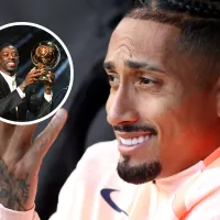 Ola de cuestionamientos al Balón de Oro en Brasil por el quinto puesto de Raphinha