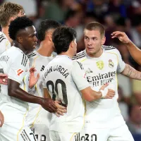 El primer golazo de Franco Mastantuono con la camiseta de Real Madrid: ante Levante por la Liga de España