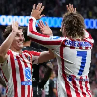 A pura gambeta y con asistencia top, Julián Álvarez le cedió un gol histórico a Antoine Griezmann en Atlético de Madrid