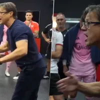 Lo que no se vio de la arenga de Matías Almeyda en el Sevilla vs. Barcelona: ”Si se meten atrás, pierden…”