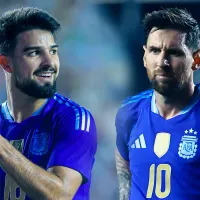 El Flaco López definió a Lionel Messi en una palabra tras su debut en la Selección Argentina