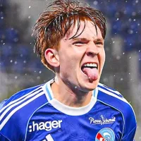 Definición de lujo: el gol del Colo Barco para Racing de Estrasburgo ante Auxerre por la Ligue 1