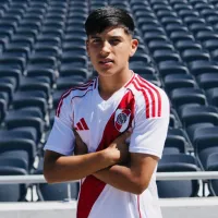 Es una de las máximas promesas de River, puede jugar para dos selecciones y reveló su máximo sueño: “Miro mucho a Julián Álvarez”
