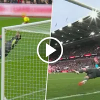 Dibu Martínez en modo The Best: penal atajado y salvada descomunal para Aston Villa en la Premier League