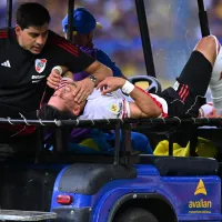 Preocupación en River por Maxi Meza: lágrimas, fuerte lesión y varios meses fuera