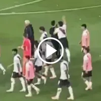 No se vio en TV: la agresión de Maxi Salas a un camarógrafo luego de la derrota de River ante Boca en el Superclásico