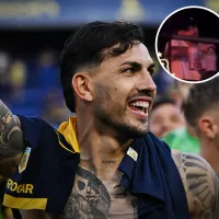 Después de ganar el Superclásico con Boca, Leandro Paredes le hizo un gesto ofensivo a un hincha de River en una bailanta