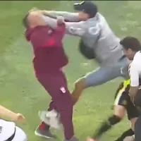 Piñas, gas pimienta y batalla campal: el escándalo tras el final de las semifinales de la Primera Nacional entre Deportivo Madryn y Morón