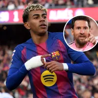 Lamine Yamal marcó su primer gol en el Camp Nou, pero los hinchas de Barcelona cantaron por Messi