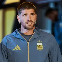 La reacción de Rodri De Paul al conocer a los rivales de Argentina
