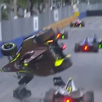 Es ex piloto de Red Bull, corrió contra Franco Colapinto y protagonizó un brutal accidente en Fórmula 1 que recorre el mundo