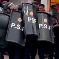 A piedrazos y escoltado por la policía, en la Liga de Casilda quisieron linchar a Merlos