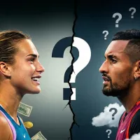 Mientras Sabalenka ganó 45 millones en su carrera, esto cobró Kyrgios