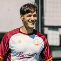 A horas de iniciar la pretemporada con River, Martínez Quarta se entrenó con la ropa de otro club